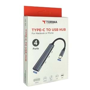 Torima Type-C To Usb Hub 4 Ports YD-30